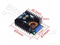 Buckconverter Step Down DC-DC Uin:8V-32V Uout:1,25-28V 8,0A XL4016